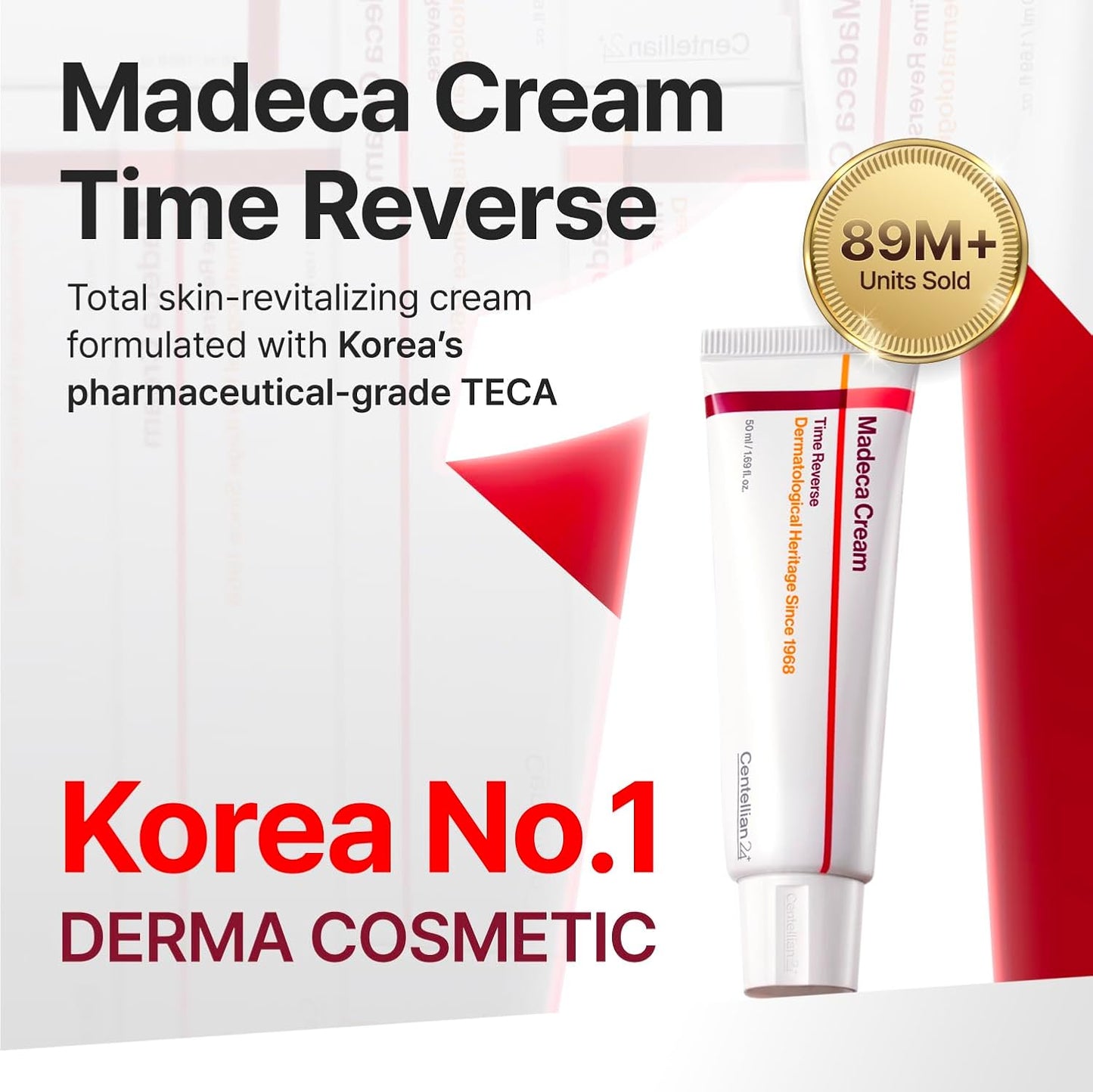 Madeca Cream Time Reverse Centellian 24 High Protein Korean Beauty 50ml