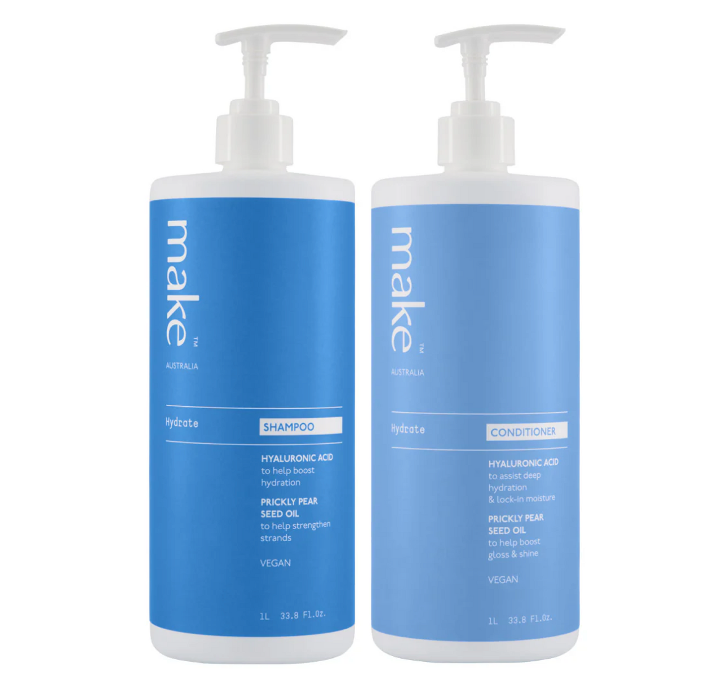 Make Hydrate Shampoo and Conditioner 1000ml