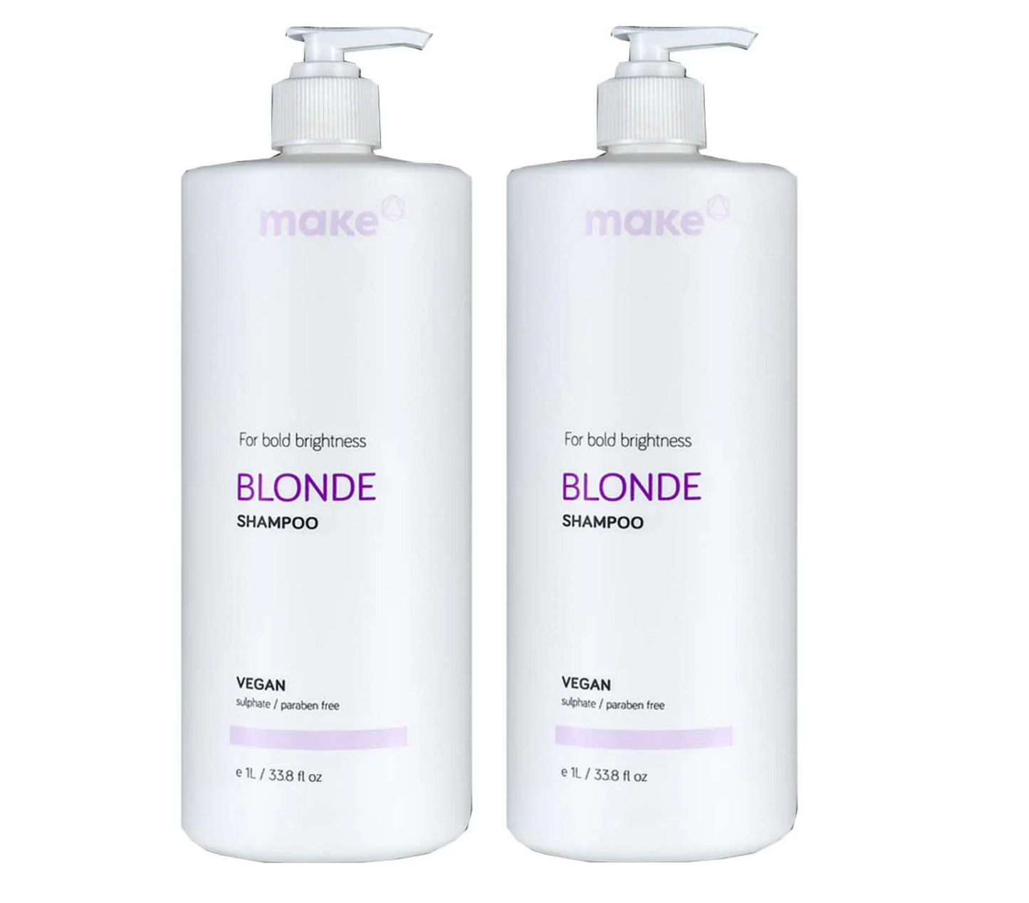 Make Blonde Shampoo 1000ml (2pc)