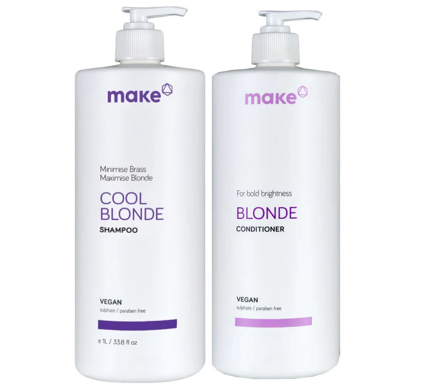 Make Cool Blonde Shampoo and Conditioner 1000ml