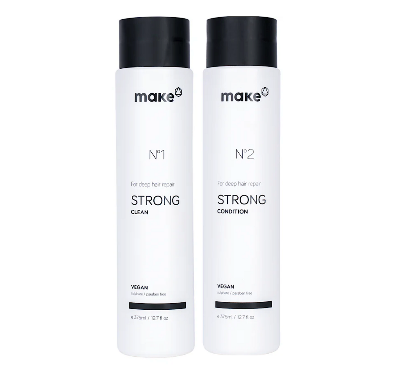 Make Strong No 1 Clean Shampoo and No 2 Conditioner 375ml
