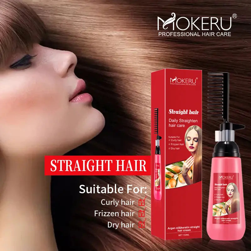 Mokeru Keratin Straight Hair Cream 150ml