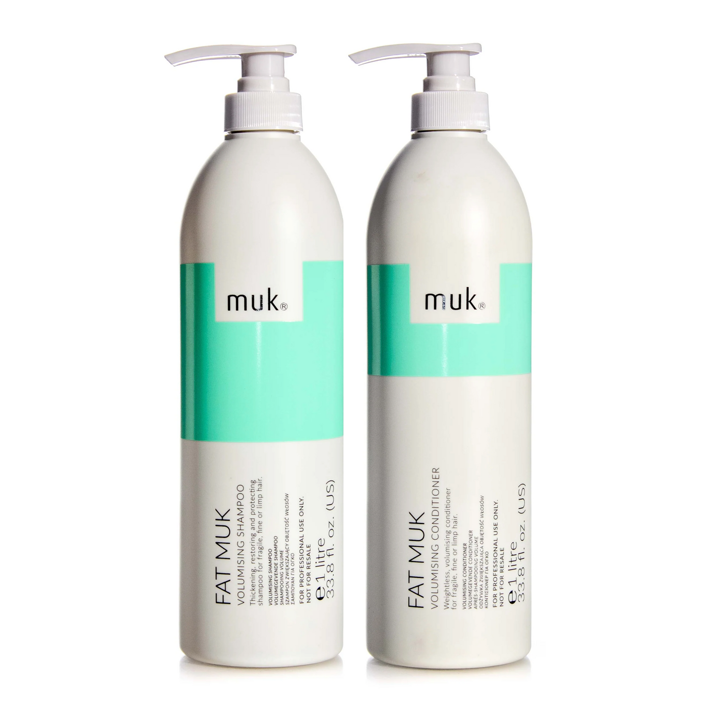 Muk Fat Muk Volumising Shampoo and Conditioner 1000ml