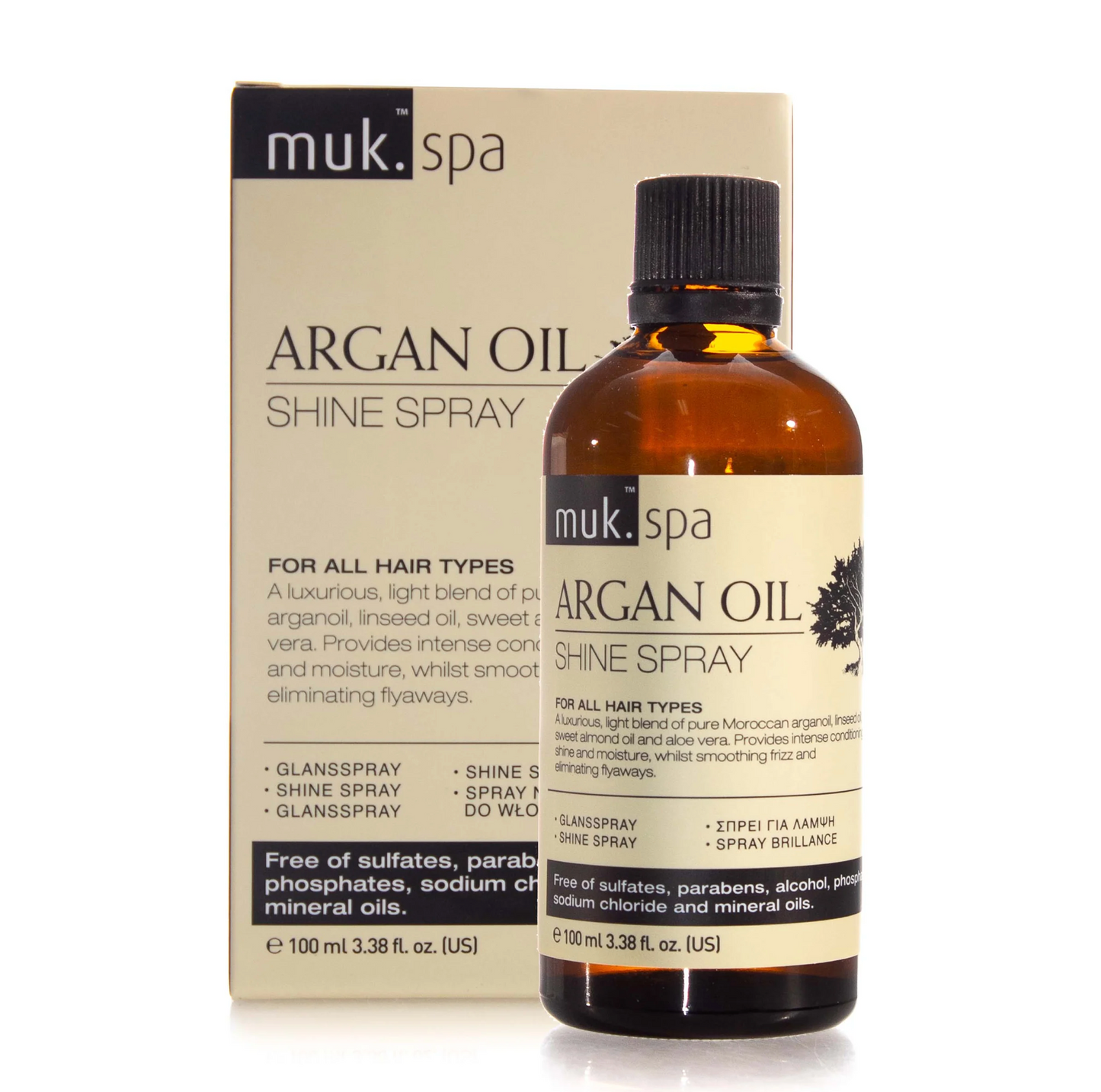 Muk Spa Argan Oil Shine Spray 100ml