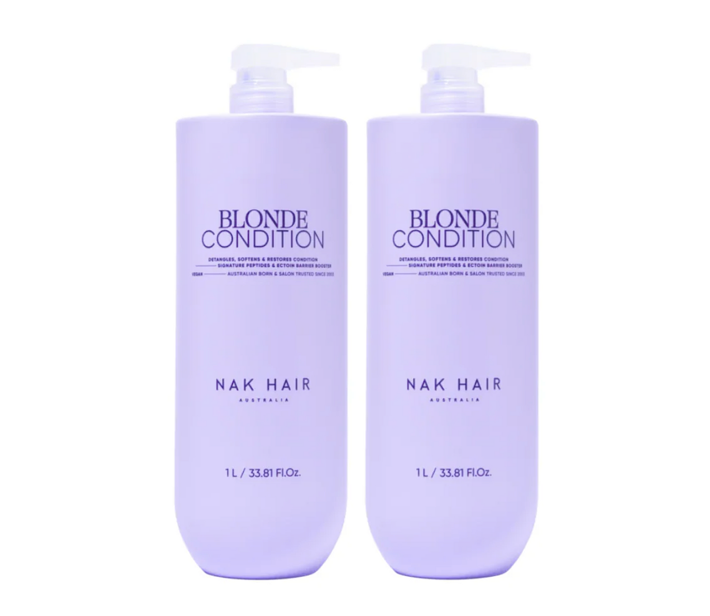 Nak Blonde Conditioner 1000ml (2pc)