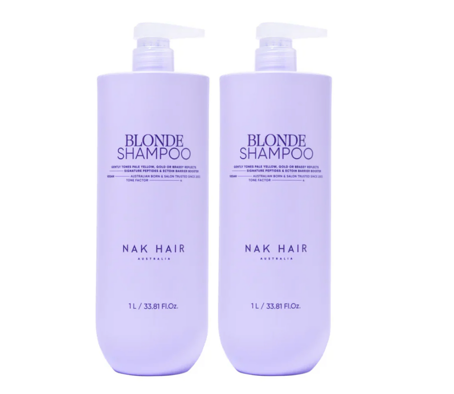 Nak Blonde Shampoo 1000ml (2pc)
