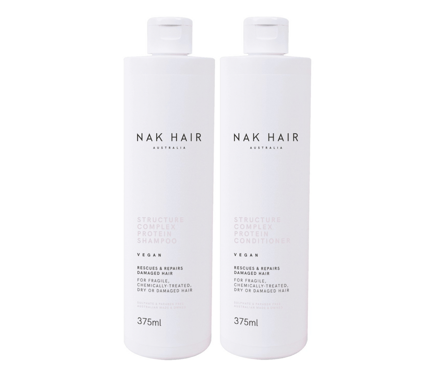 Nak Structure Complex Protein Shampoo and Conditioner 350ml