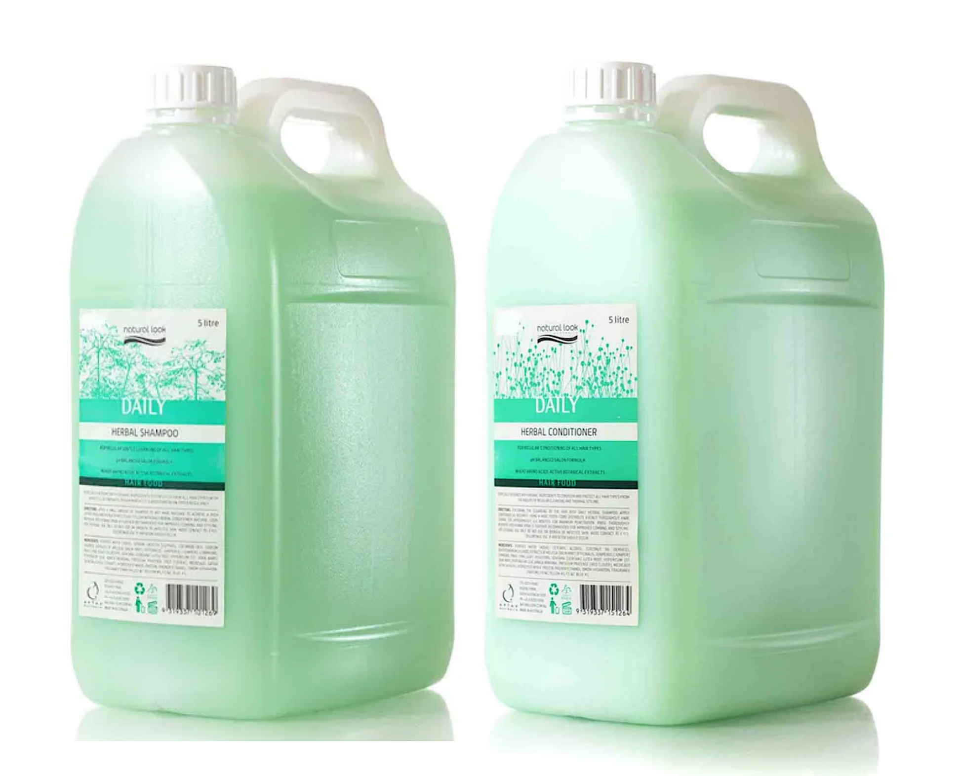 Natural Look Daily Ritual Herbal Shampoo and Conditioner 5L