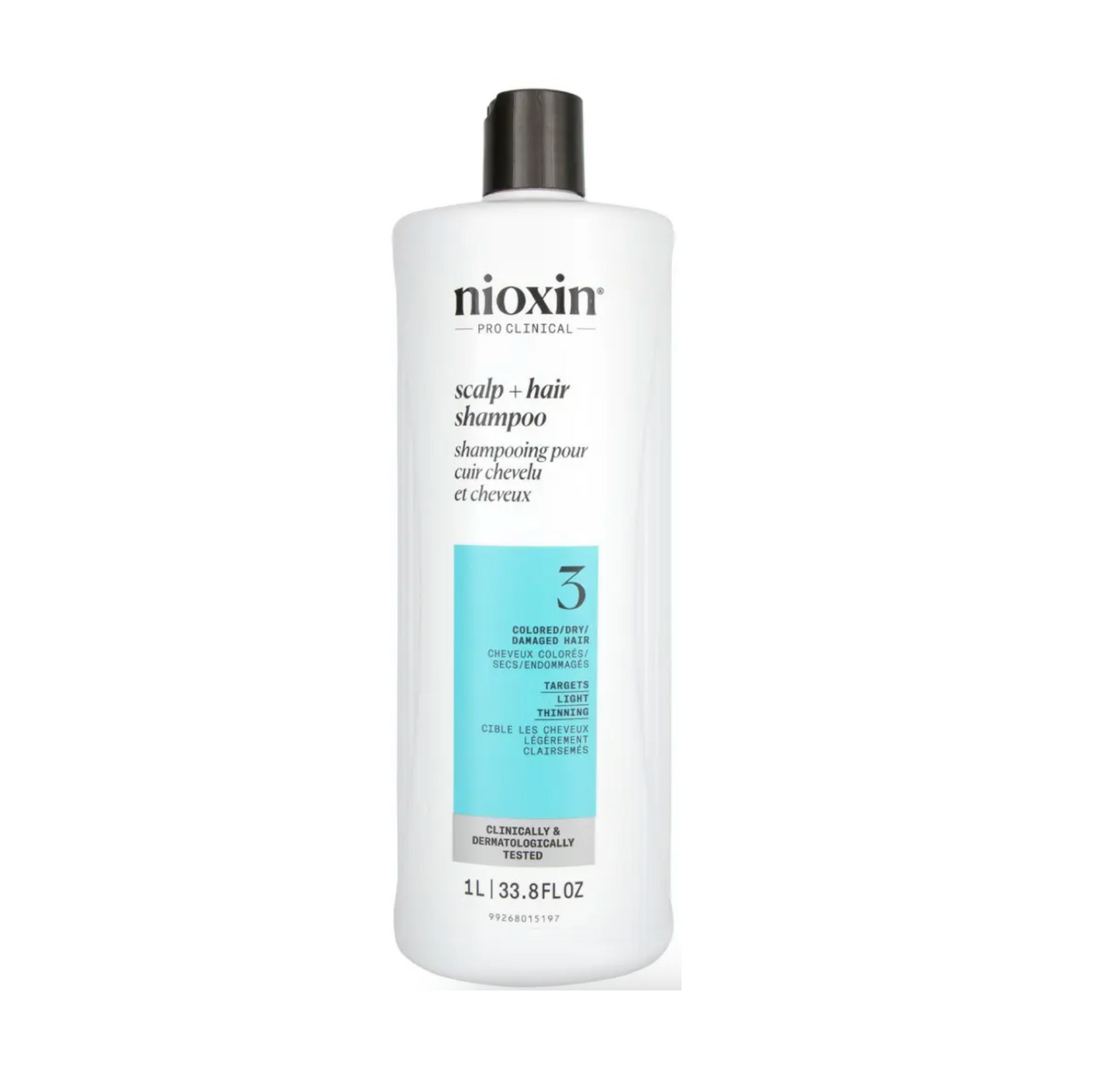 Nioxin Scalp & Hair System 3 Colored Dry Shampoo 1000ml