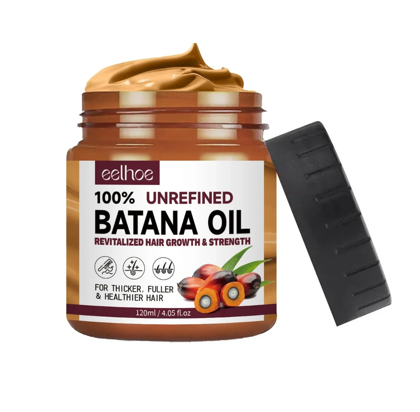 Eelhoe 100% Unrefined Batana Oil Regrowth Hair Mask 120ml