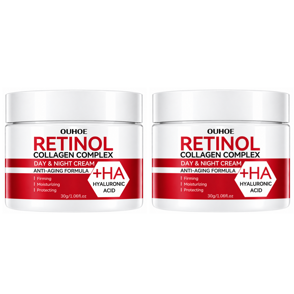 Ouhoe Retinol Collagen Complex Day & Night Cream 30ml (2pc)