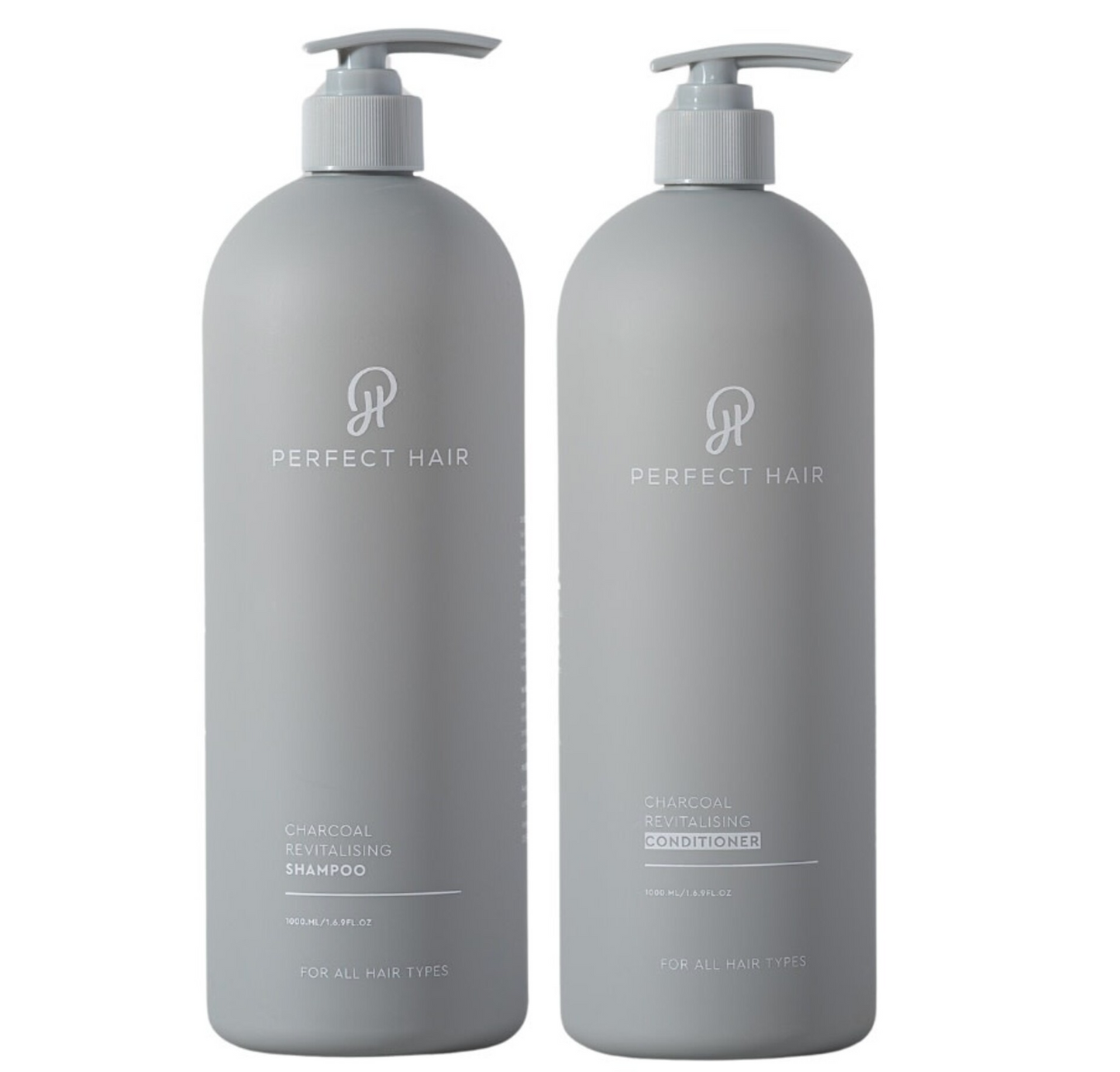 Perfect Hair Charcoal Revitalising Shampoo and Conditioner 1000ml