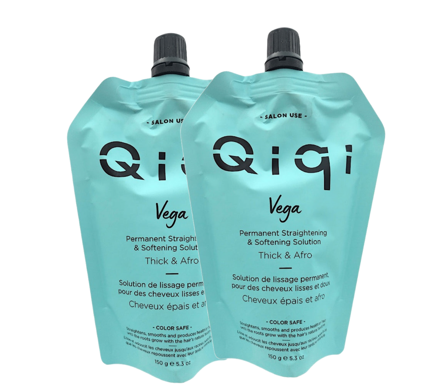 Qiqi Vega Permanent Straightening Thick & Afro 150g (2pc)