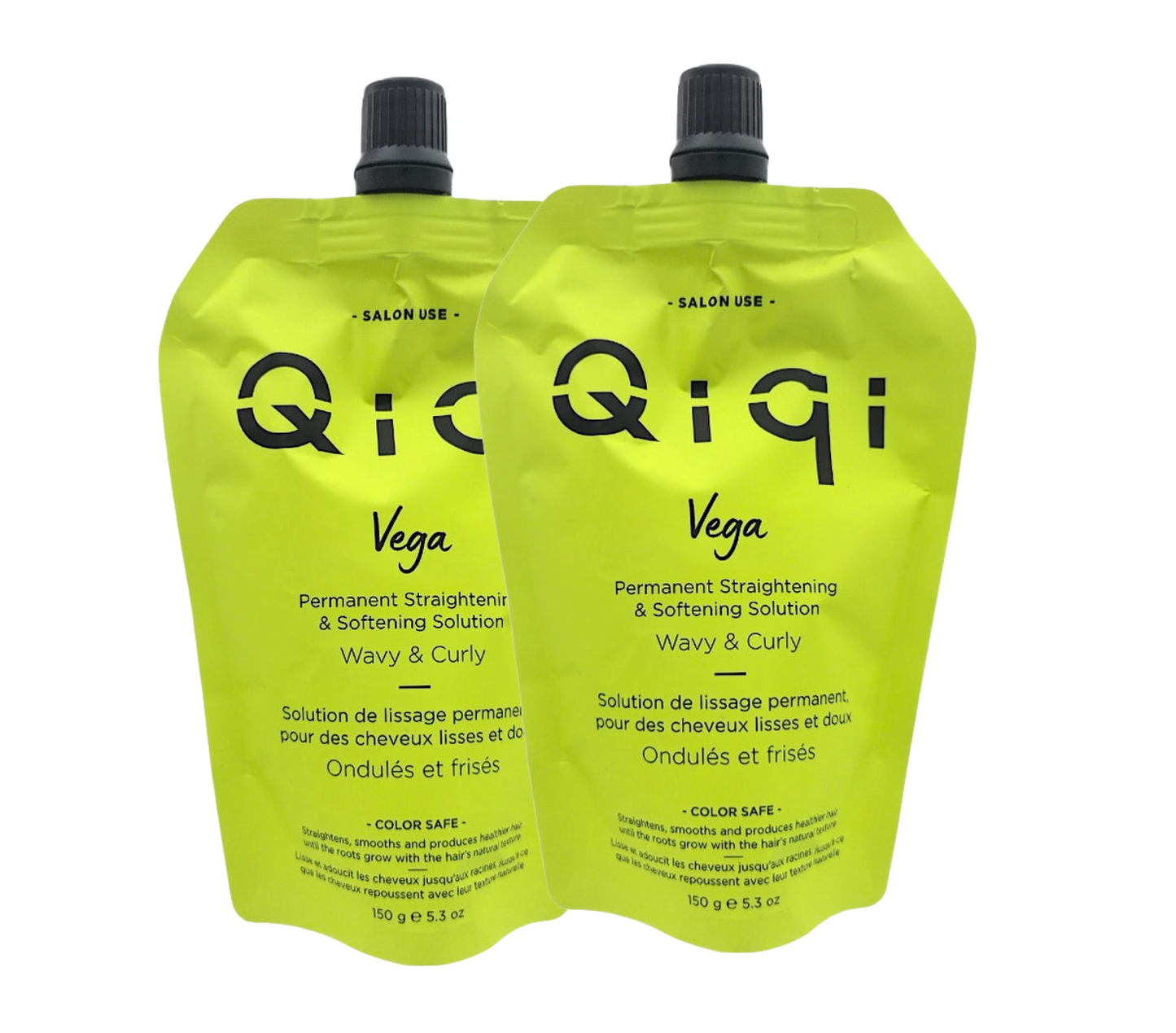 Qiqi Vega Permanent Straightening Wavy & Curly 150g (2pc)