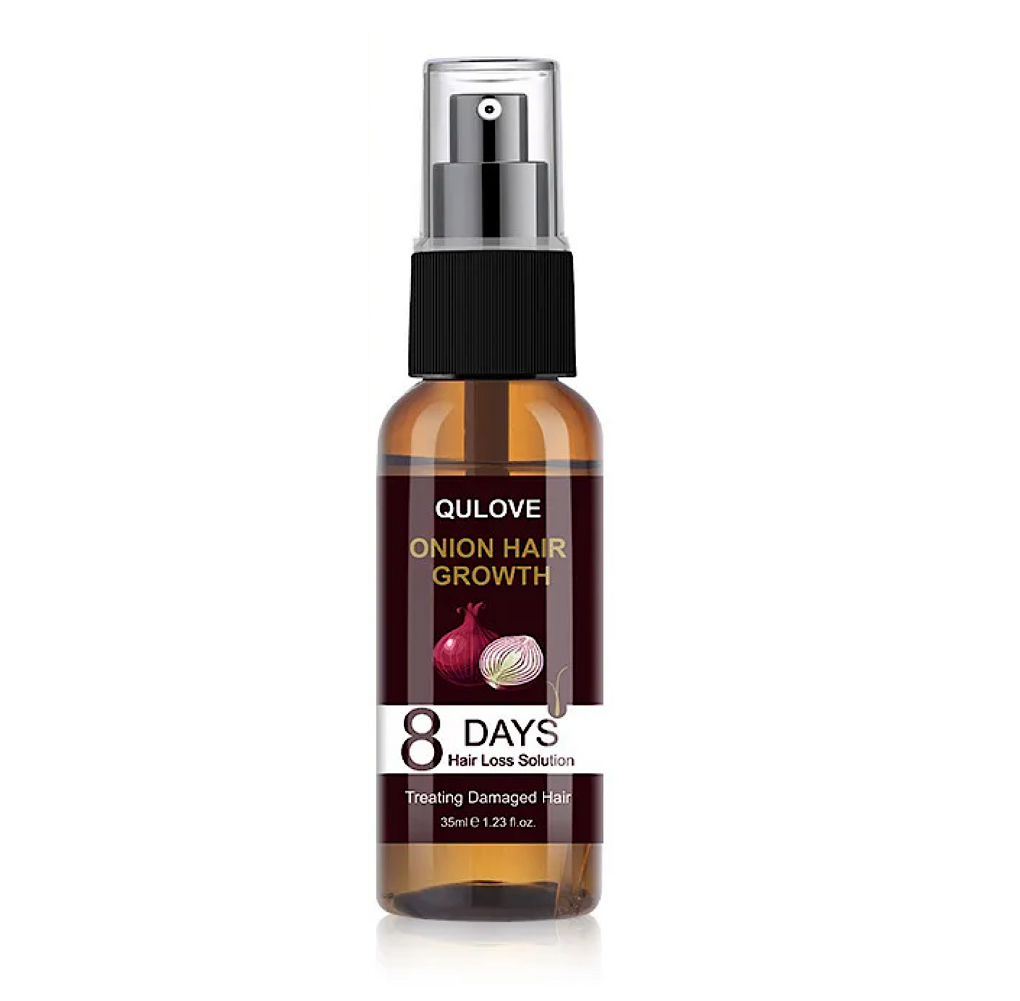 Qulove Red Onion Hair Growth 8 Days Solution 35ml