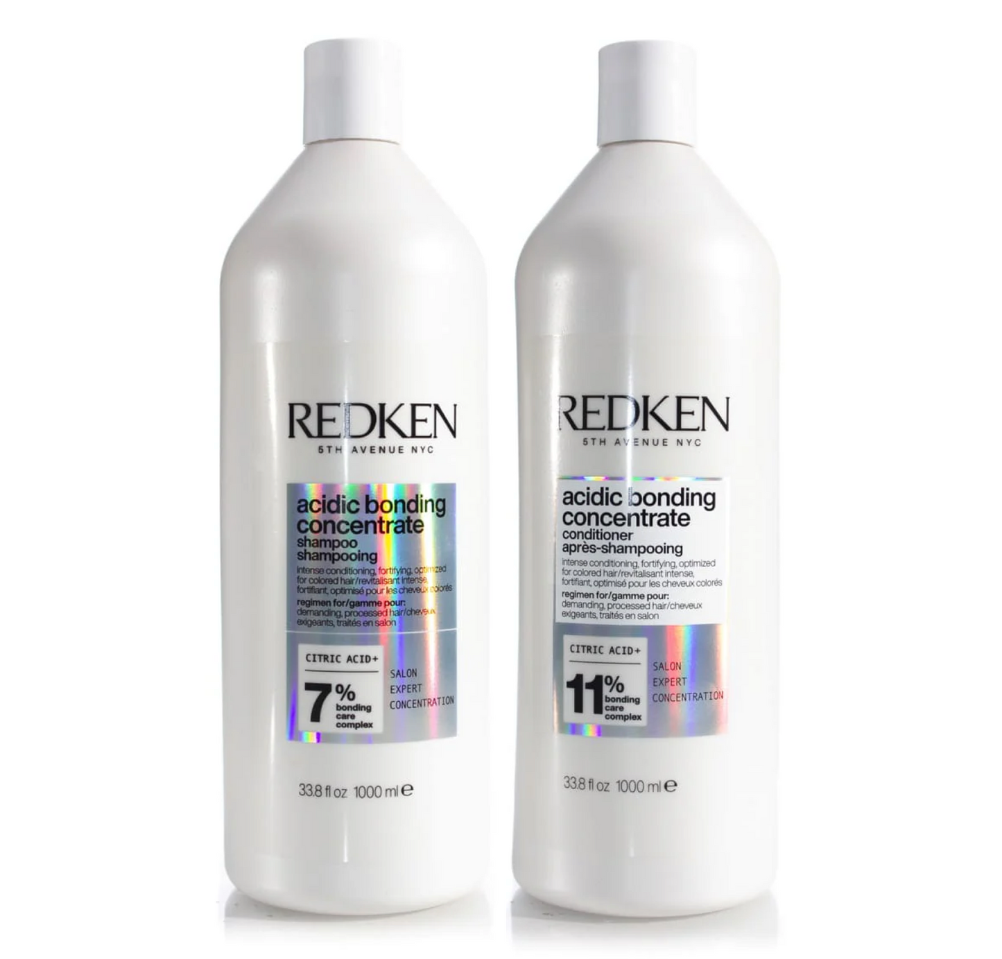 Redken Acidic Bonding Concentrate Shampoo and Conditioner 1000ml