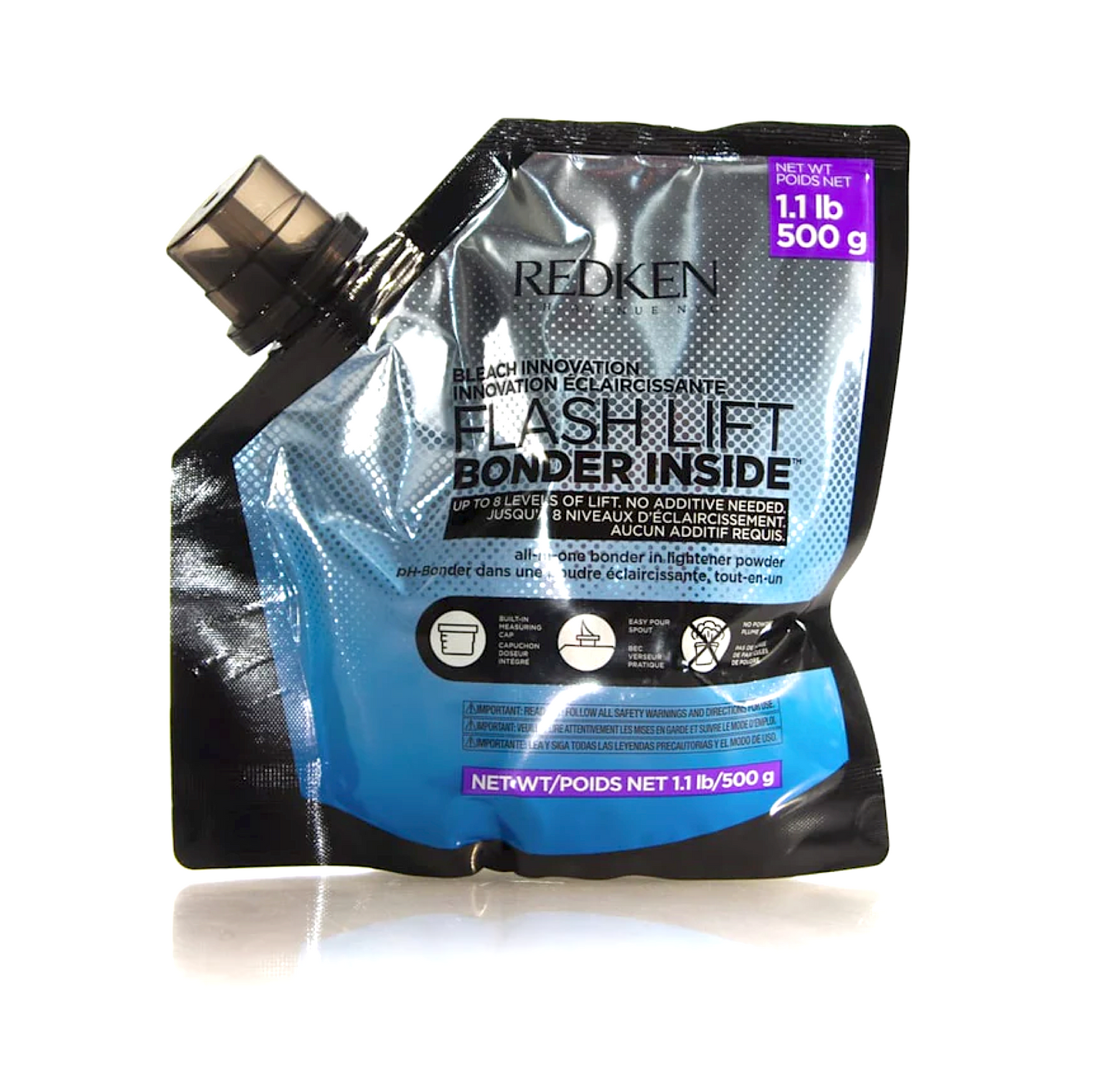 Redken Flash Lift bonder Inside Up to 8 Levels Lightener Powder 500g