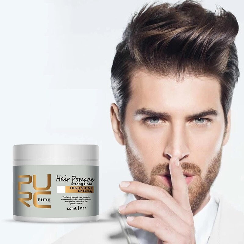 Purc Hair Pomade High Shine Strong Hold 120ml