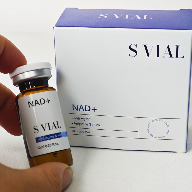 S VIAL Professional NAD + Anti Aging Serum Korean Beauty 10ml