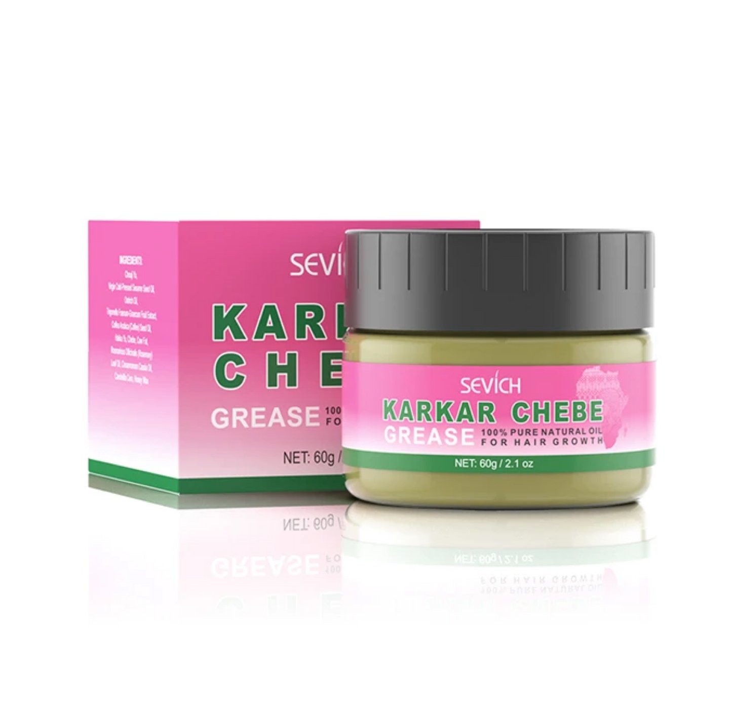 Sevich 100% Pure Karkar Chebe Hair Growth Grease Mask 60g