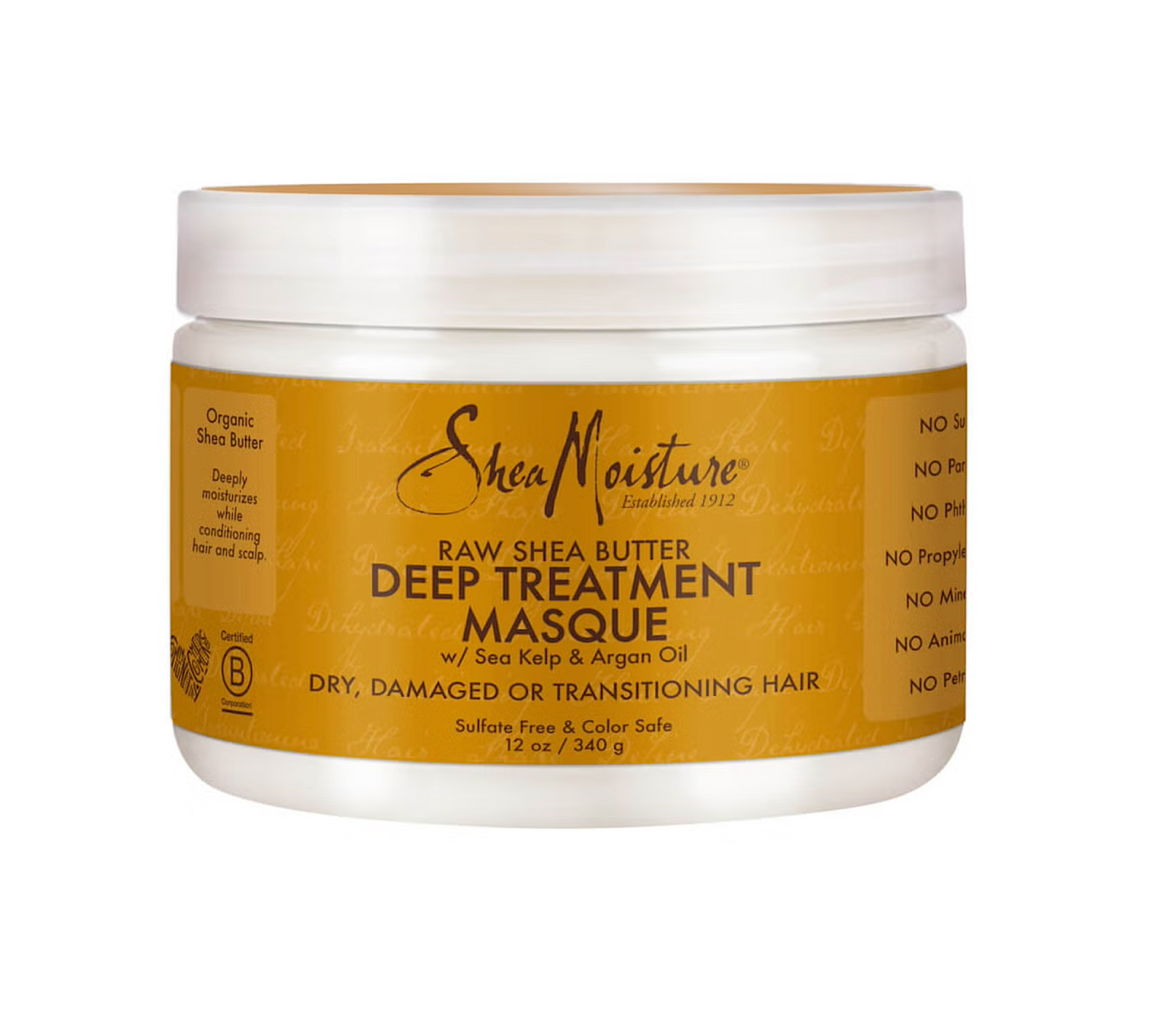 Shea Moisture Raw Shea Butter Deep Treatment Masque 340g