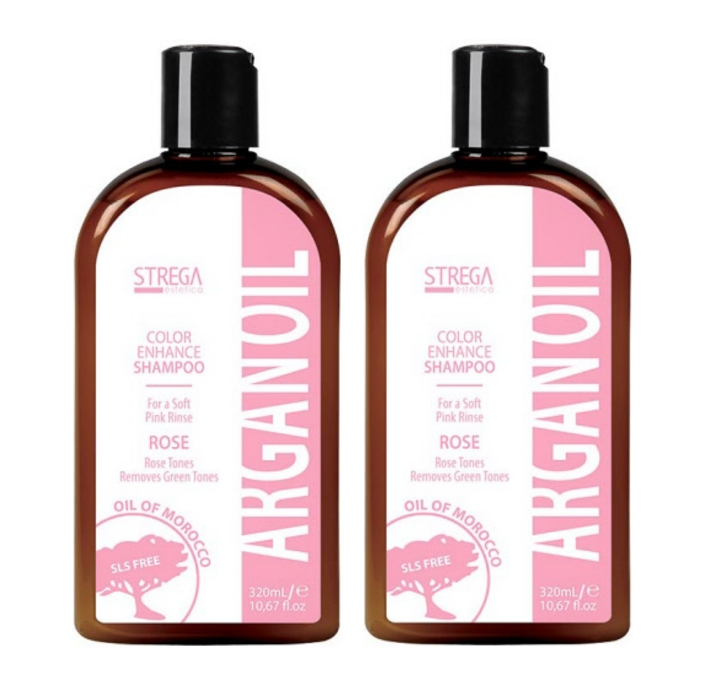 Strega Estetica Color Enhance Rose Shampoo 320ml (2pc)