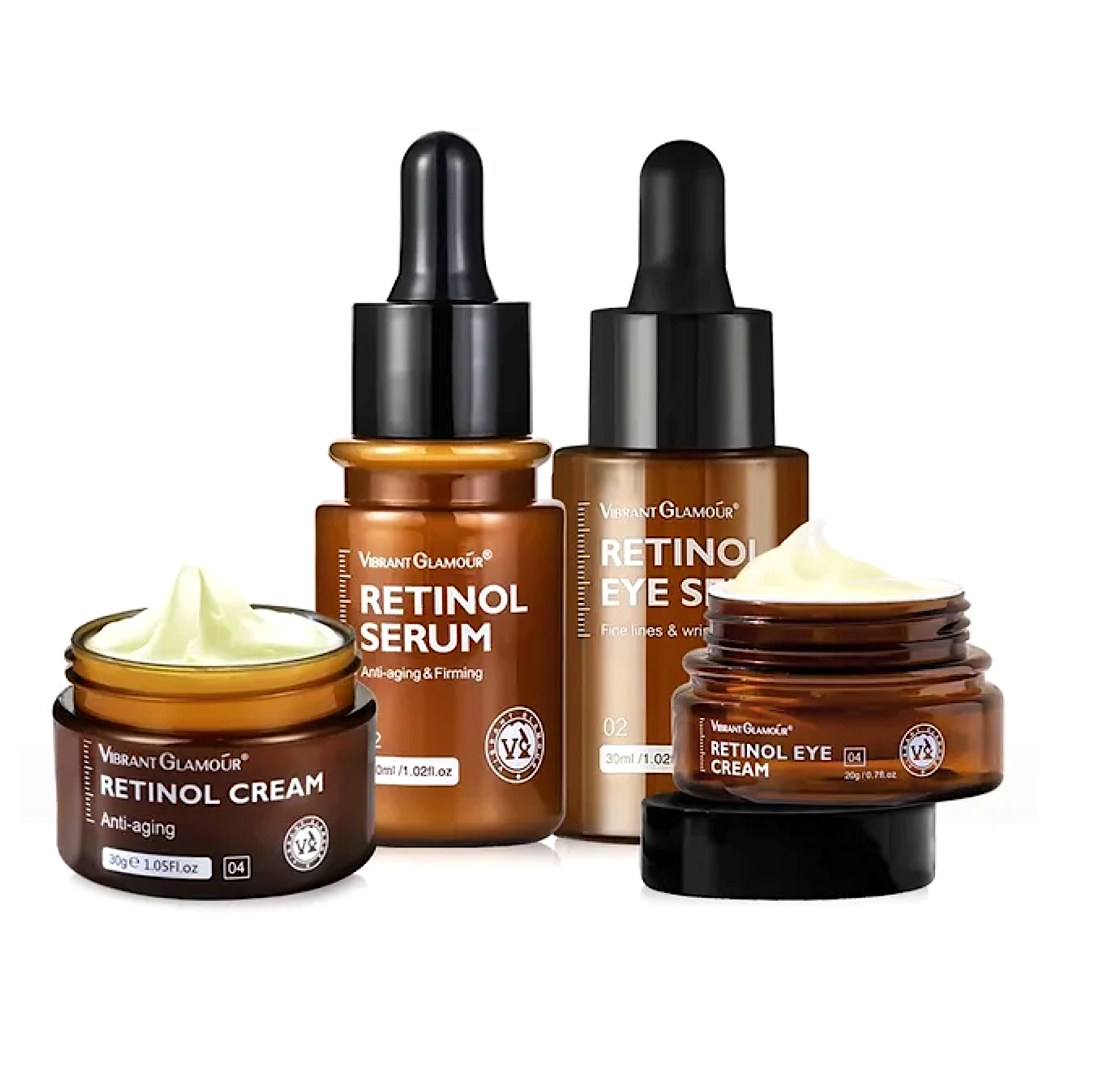 Vibrant Glamour Retinol Anti Aging Skin Cream Pack