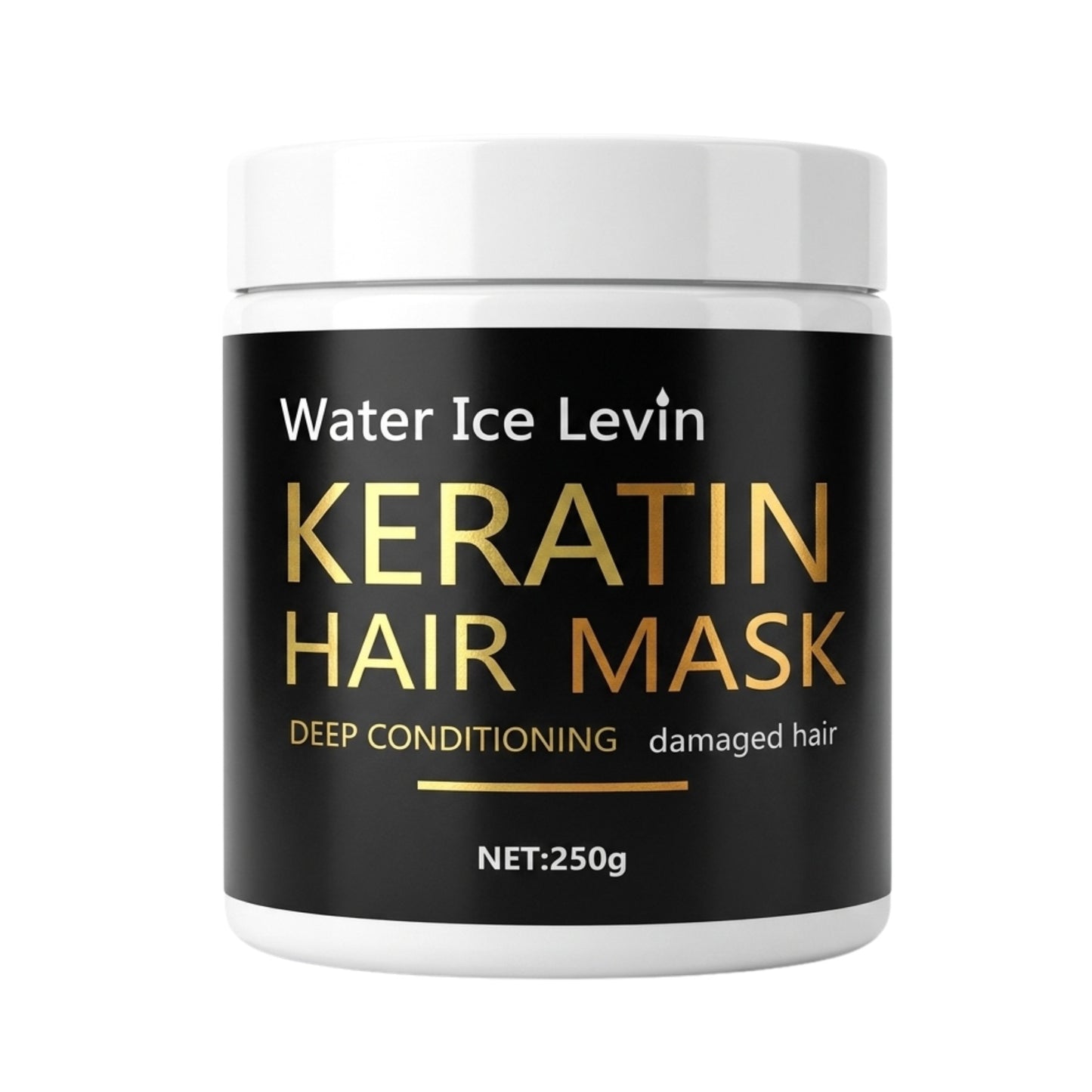 Water Ice Levin Keratin Hair Mask Deep Conditioning 250g