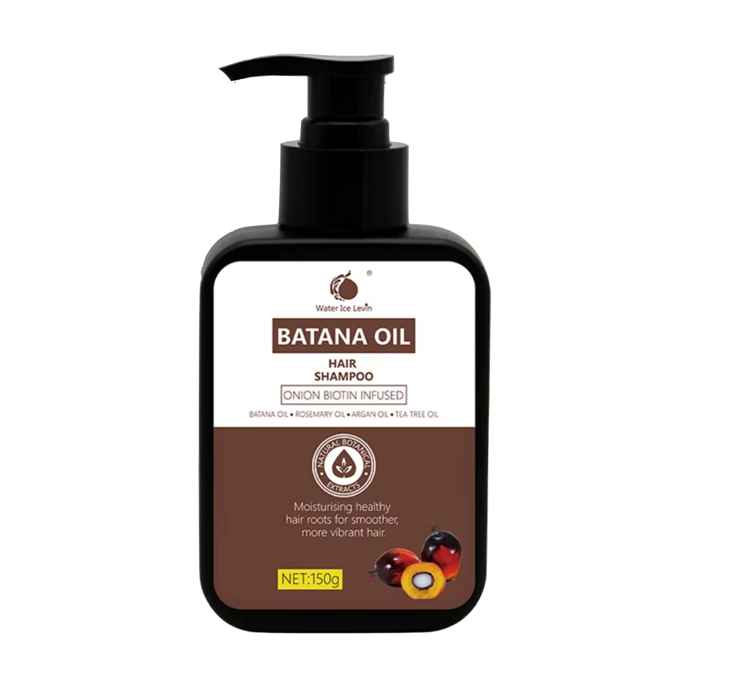 Water Ice Levin Batana Oil Hair Shampoo with Biotin 150g