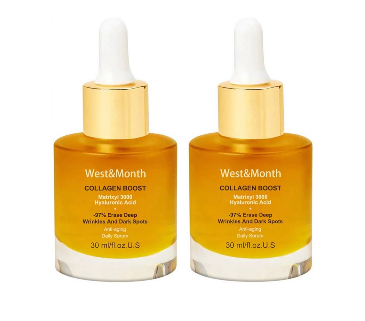 West & Month Boost Anti Aging Daily Serum 30ml (2pc)