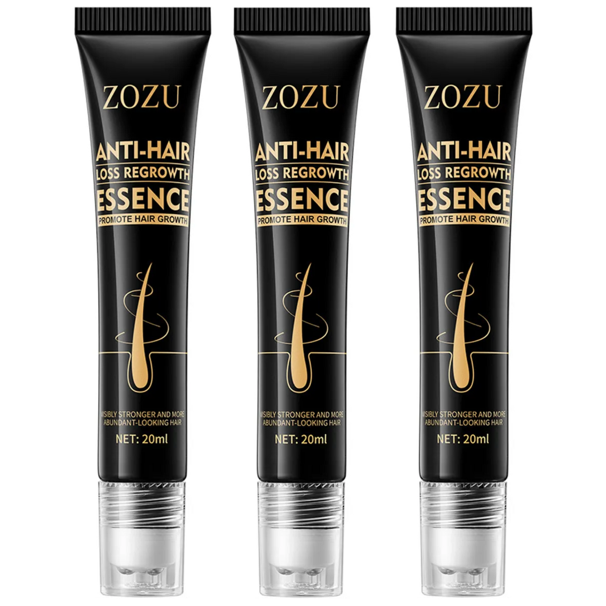 Zozu Anti Hair Loss Regrowth Essence 20ml Trio