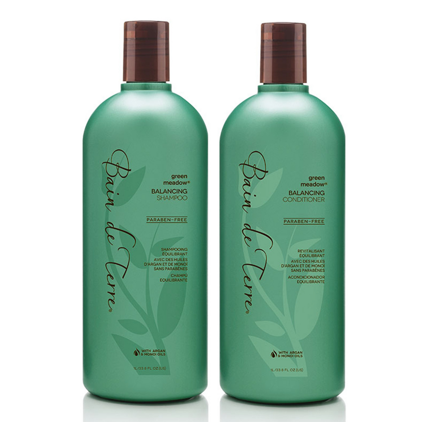 Bain de Terre Green Meadow Balancing Shampoo and Conditioner 1000ml