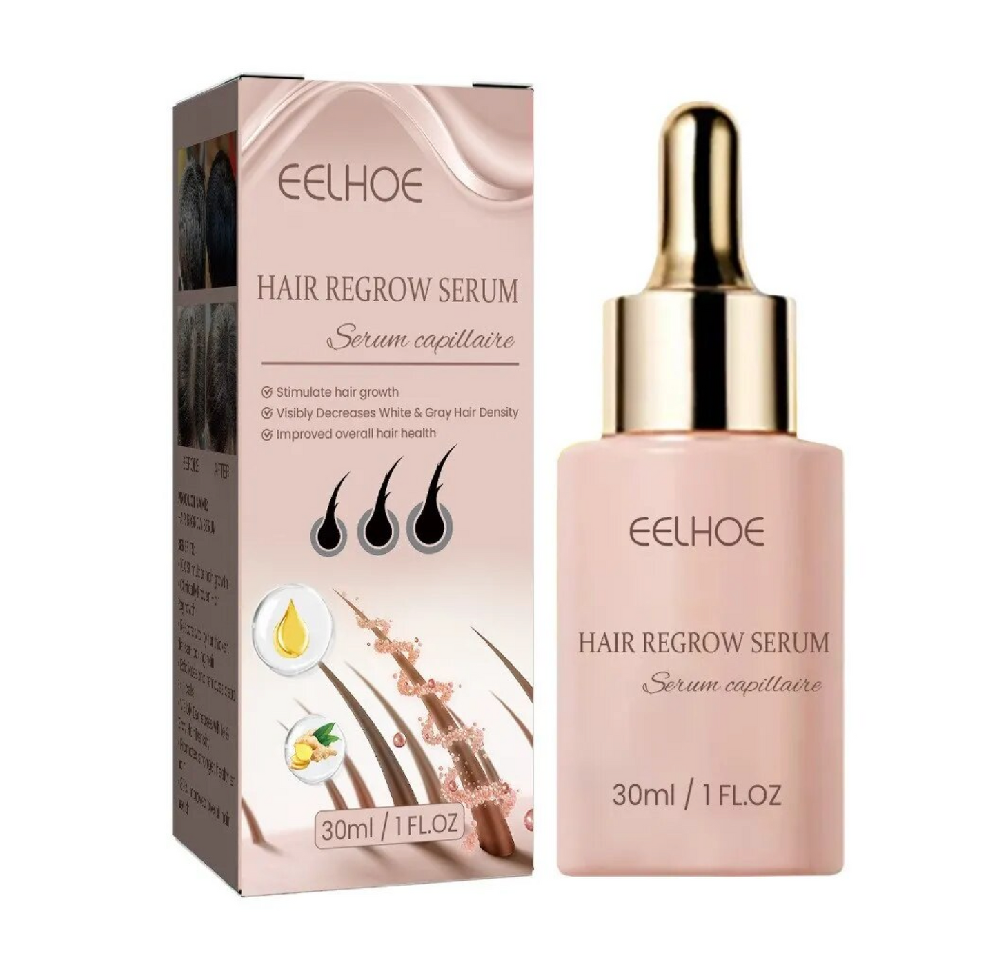 Eelhoe Hair Regrowth Serum Capillaire 30ml