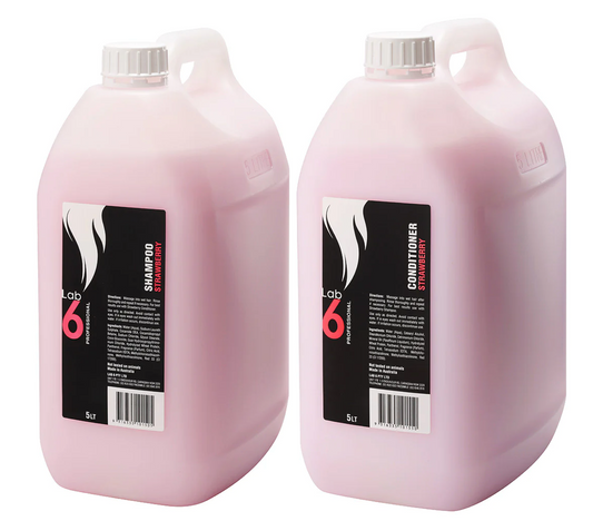 Lab 6 Strawberry Shampoo and Conditioner 5L