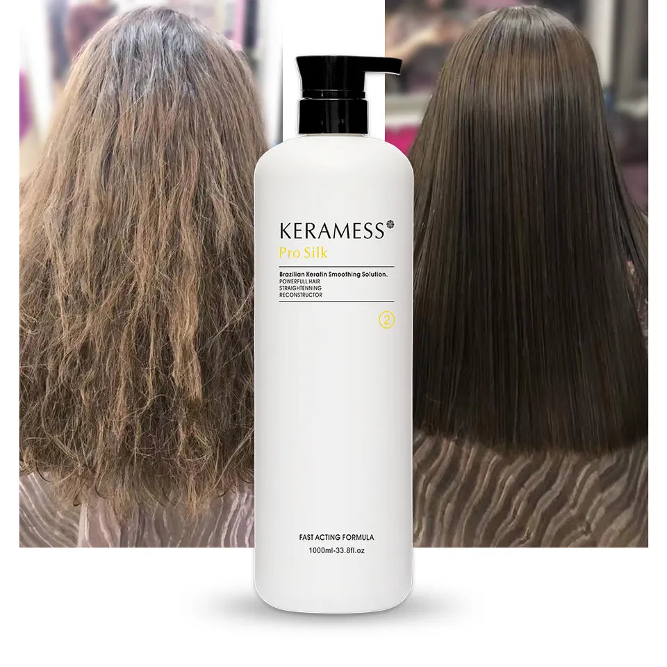 Keramess Pro Silk Brazilian Keratin Smoothing Solution 1000ml