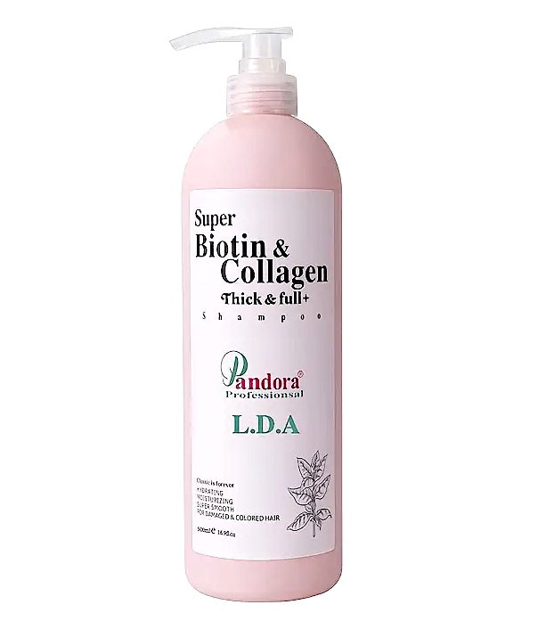 Pandora Professional Super Biotin & Collagen Shampoo 500ml
