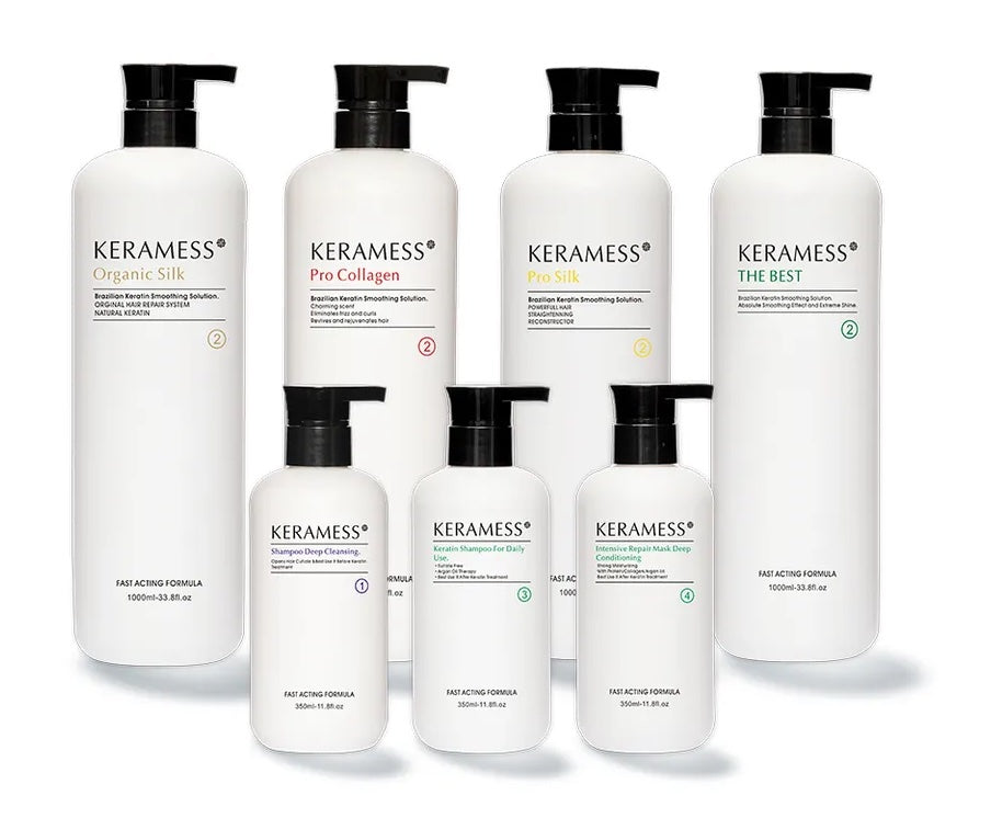 Keramess Organic Silk Brazilian Keratin Smoothing Solution 1000ml