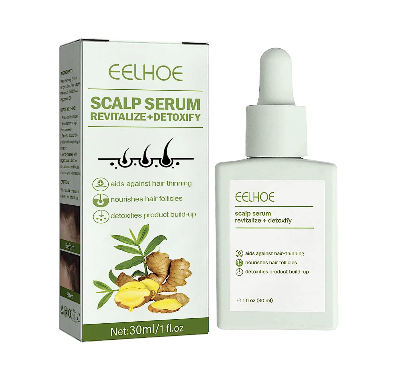Eelhoe Scalp Serum Revitalize & Detoxify 30ml