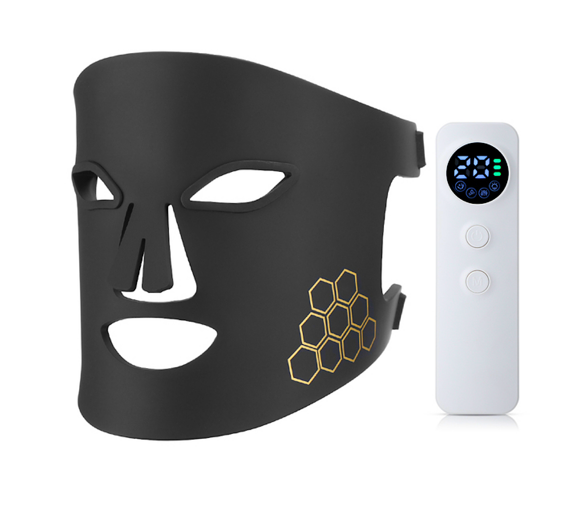 72 LED Photon Beauty Mask Rejuvenation Light Therapy Silicone LED Mask 