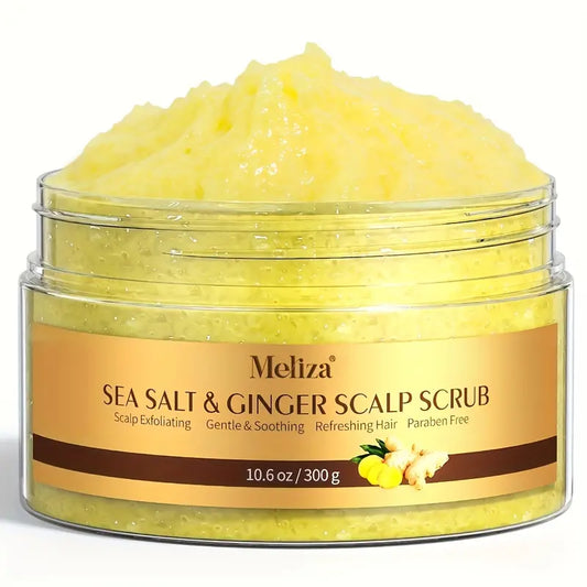 Meliza Sea Salt & Ginger Scalp Scrub 300g