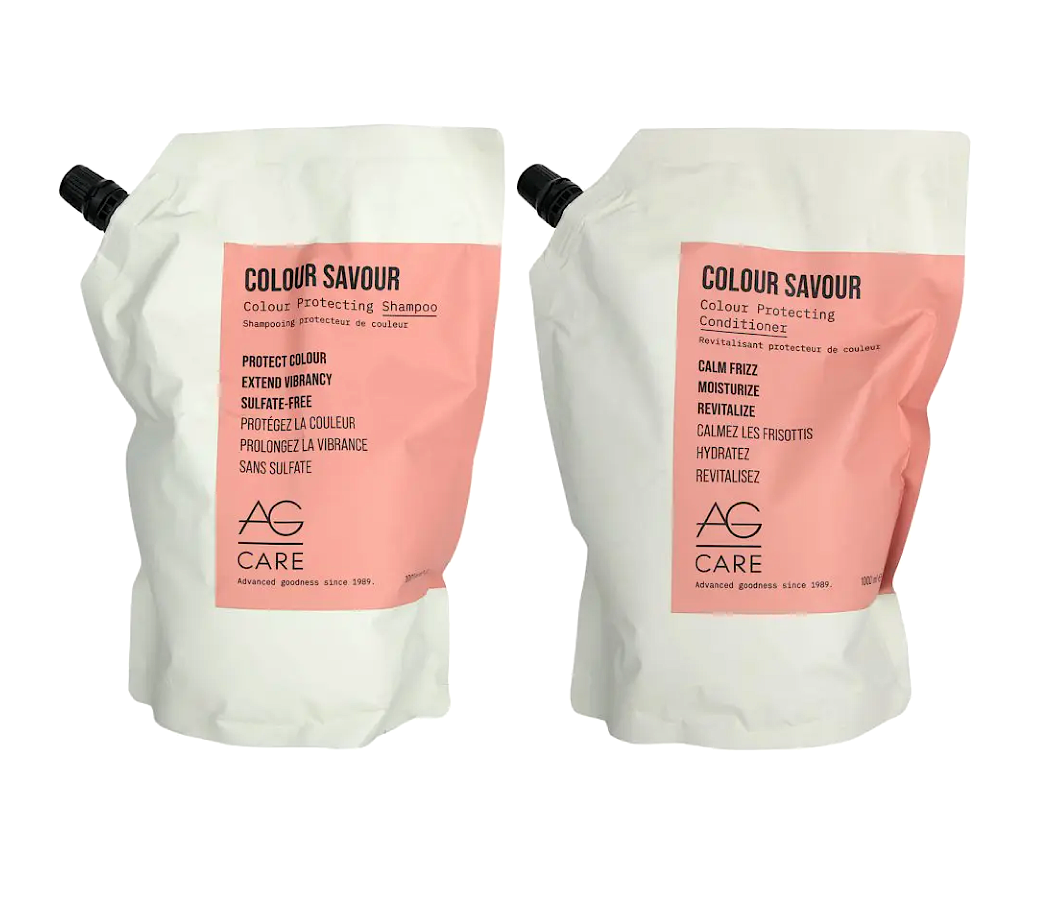 AG Care Colour Savour Colour Protecting Shampoo and Conditioner 1000ml ...
