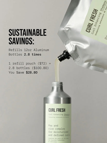 AG Care Curl Fresh Curl Enhancing Shampoo 1000ml