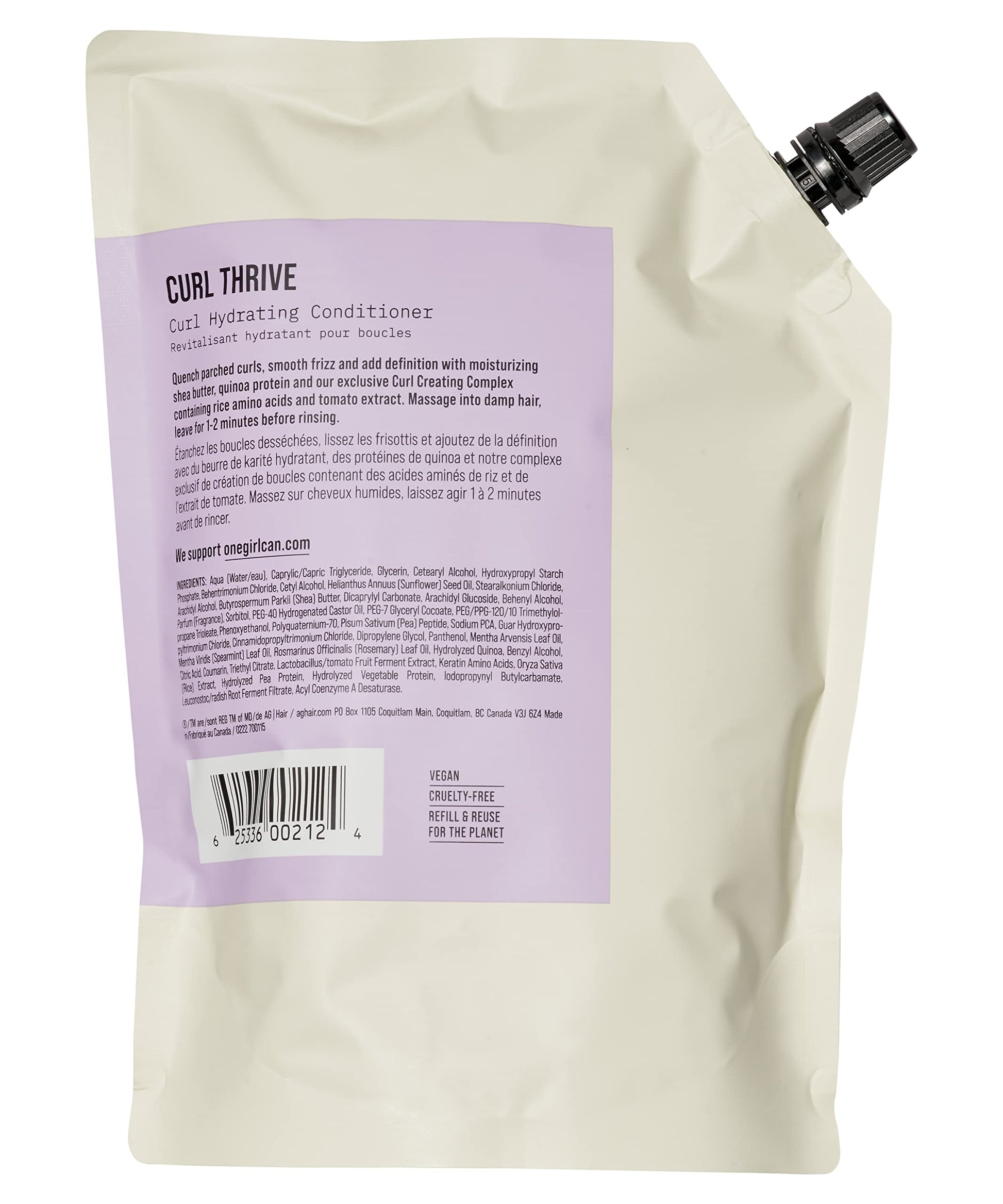 AG Care Curl Thrive Curl Hydrating Conditioner 1000ml