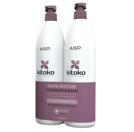 ASP Kitoko Nutri Restore Cleanser and Balm 1000ml