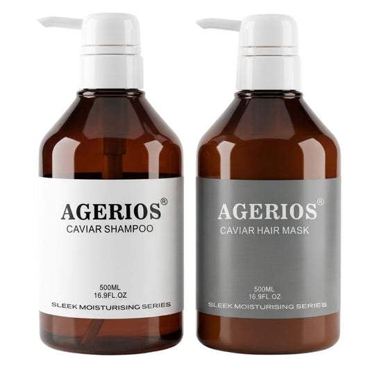 Agerios Caviar Moisturising Anti Dandruff Shampoo & Hair Mask 500ml