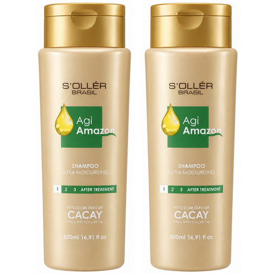 Agi Amazon Ultra Moisturizing Shampoo 500ml (2pc)