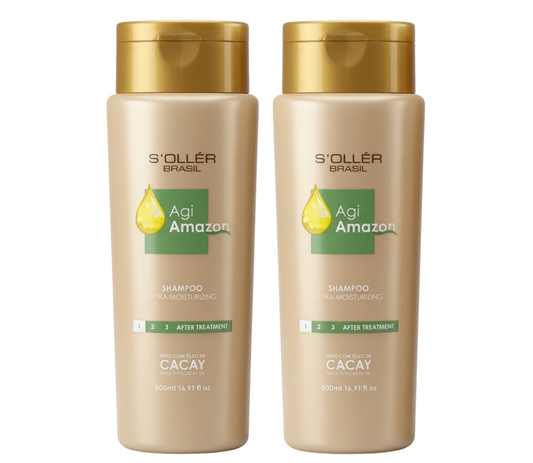 Agi Amazon Ultra Moisturizing Shampoo 500ml (2pc)