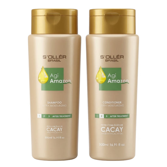 Agi Amazon Ultra Moisturizing Shampoo and Conditioner 500ml