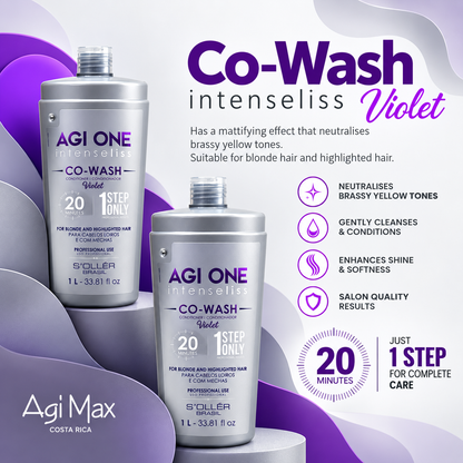 Agi One Intenseliss Co Wash Violet 1000ml
