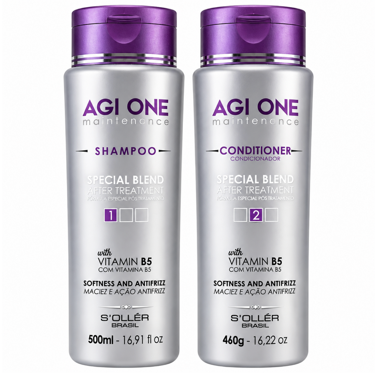 Agi One Maintenance Shampoo and Conditioner 500ml